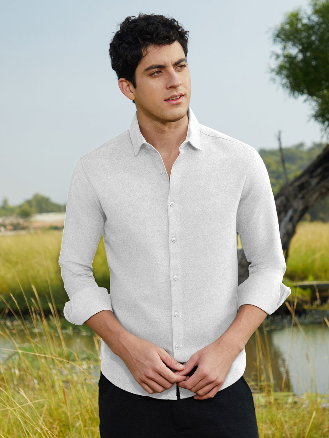 Solid Regular Shirt