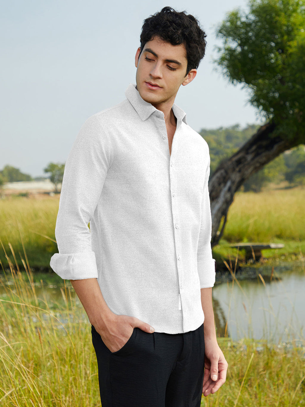 Solid Regular Shirt