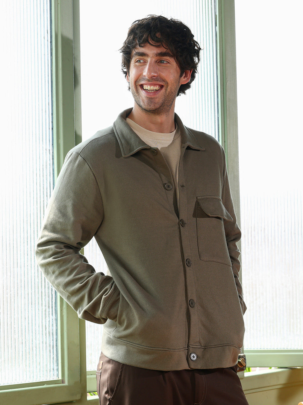Utility-Knit Jacket