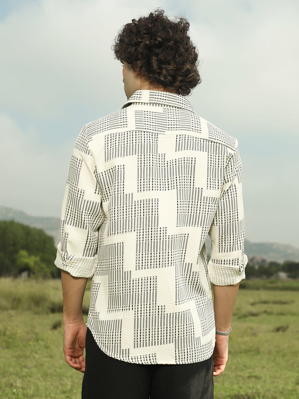 Tier-Imprint Shirt