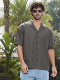 Solid Resort Oversized Shirt