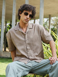 Solid Resort Oversized Shirt