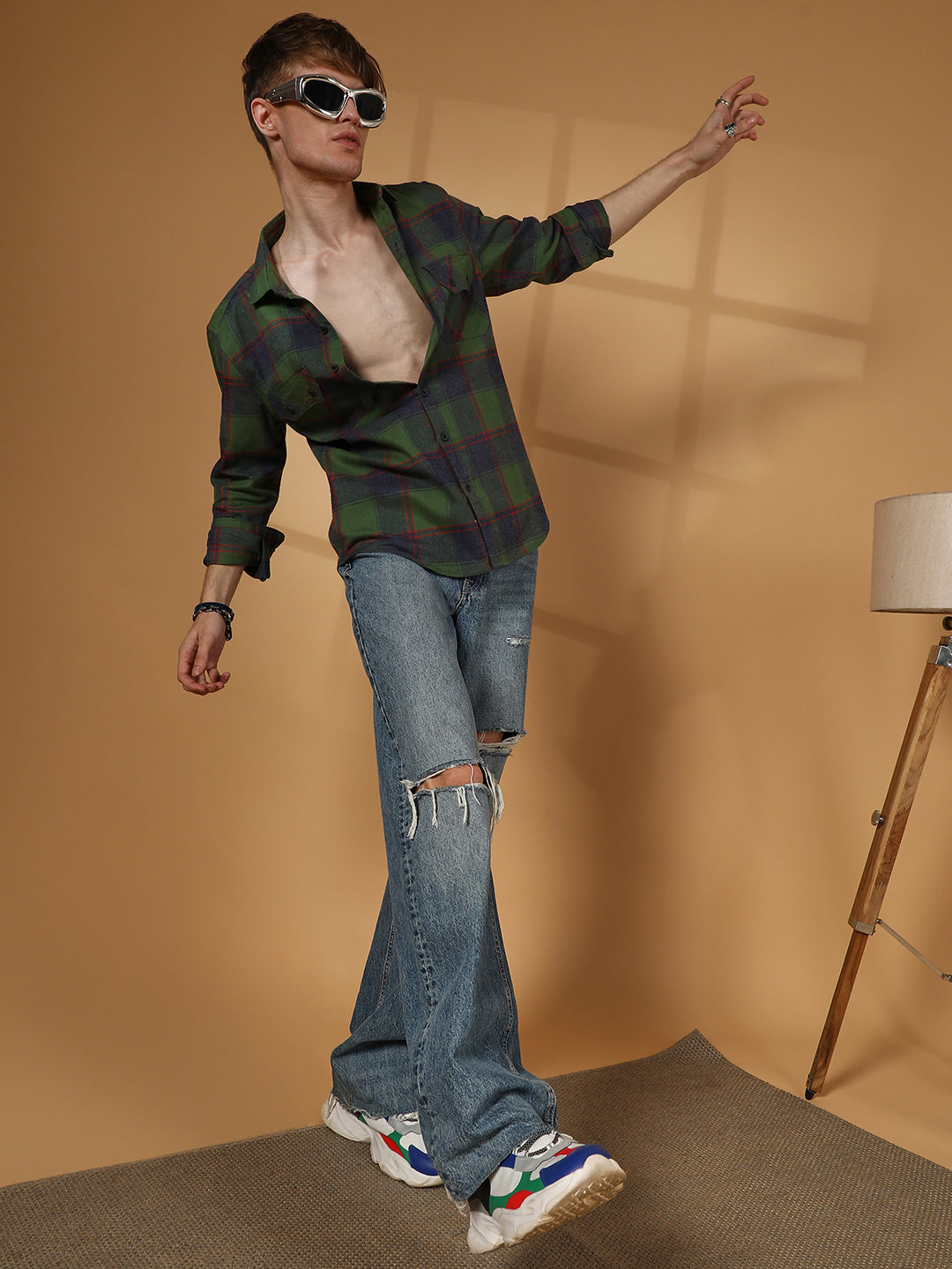 Check Utility Shirt