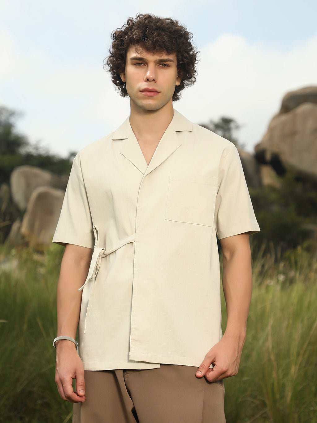 Korean Wrap Shirt
