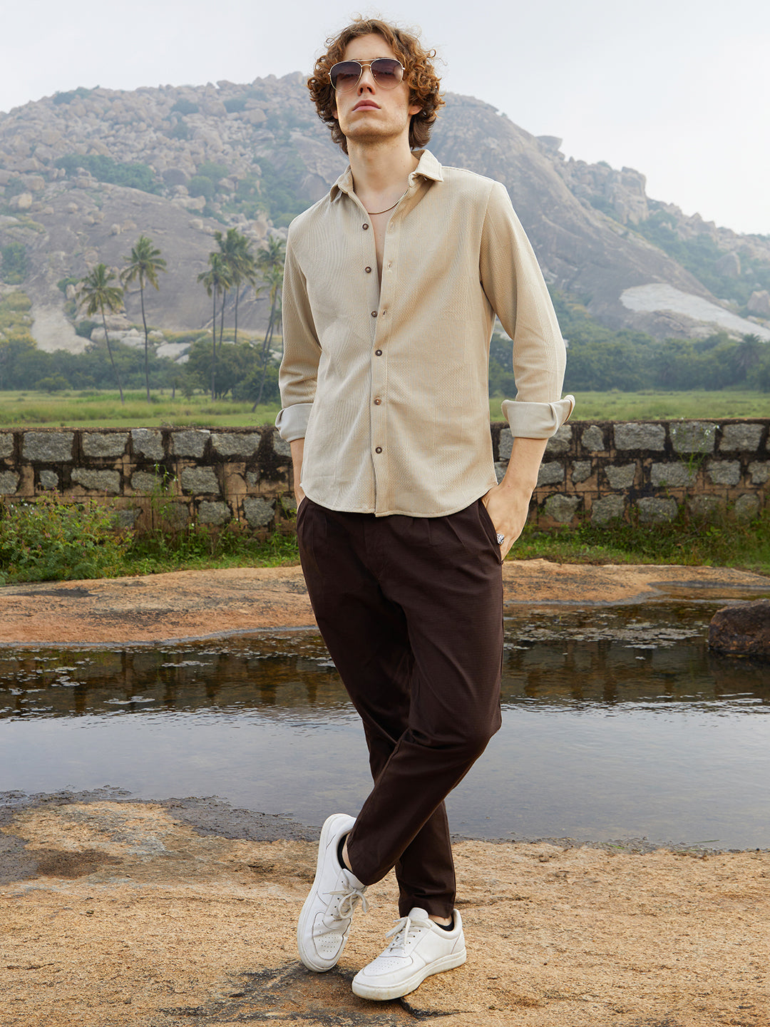 Solid Knit Shirt