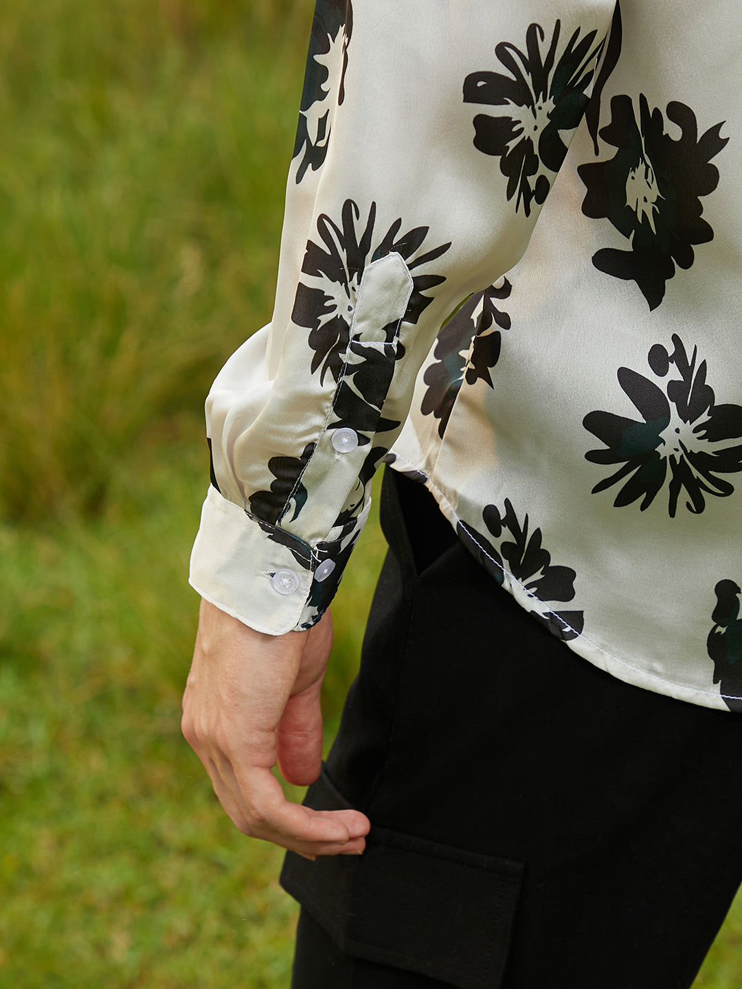 Flora-Stamp Shirt