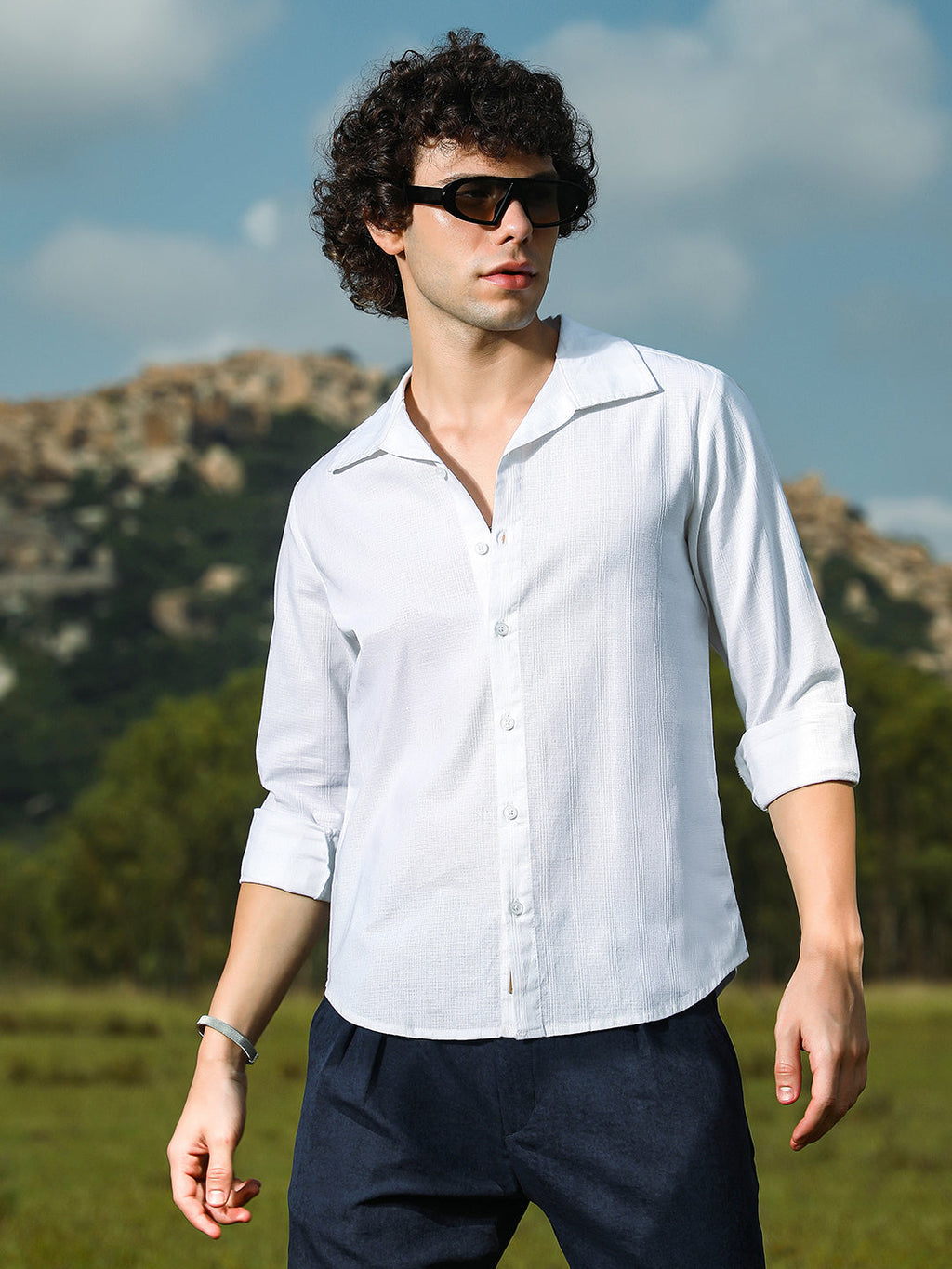 Solid Relaxed Shirt