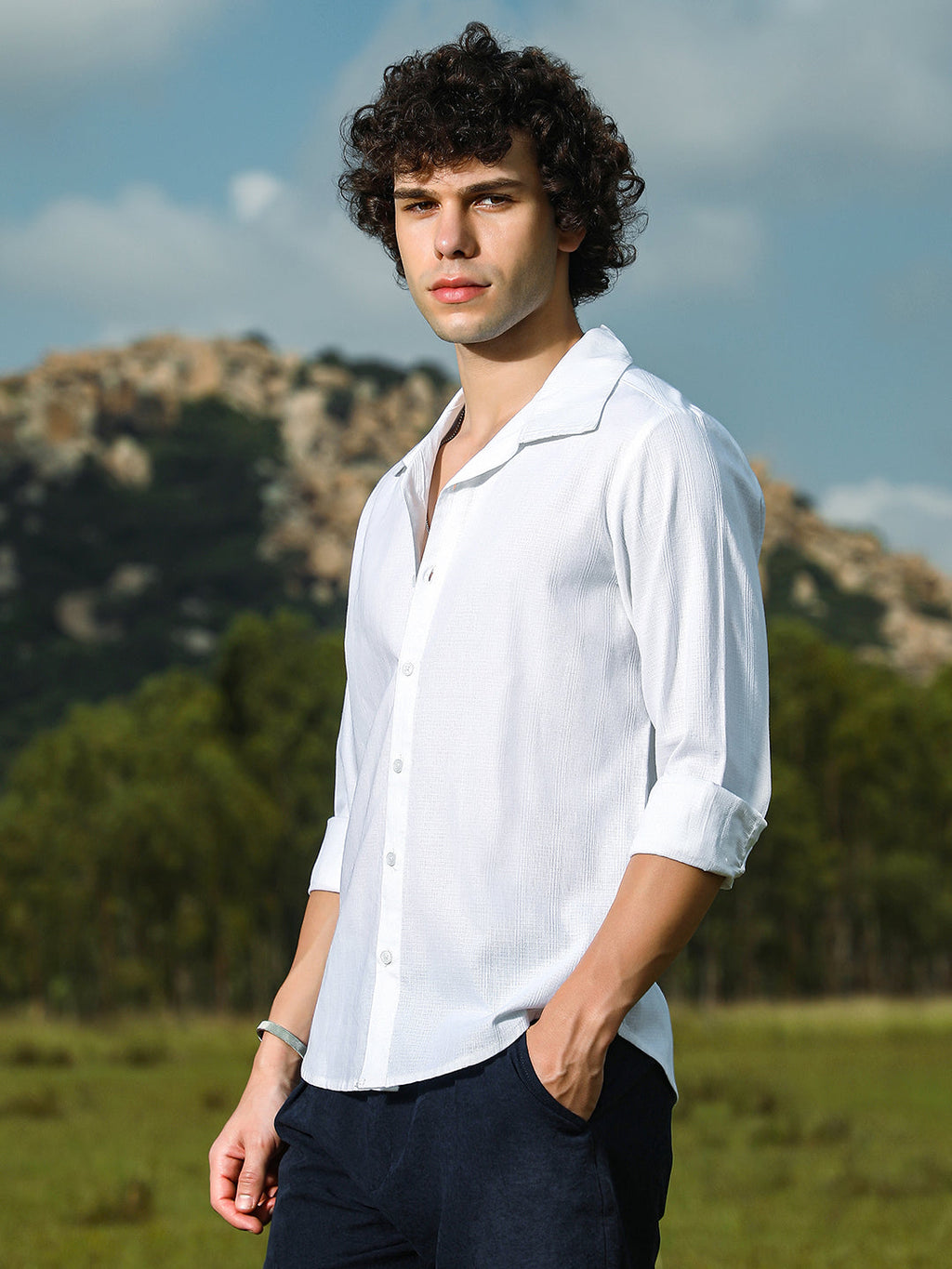 Solid Relaxed Shirt