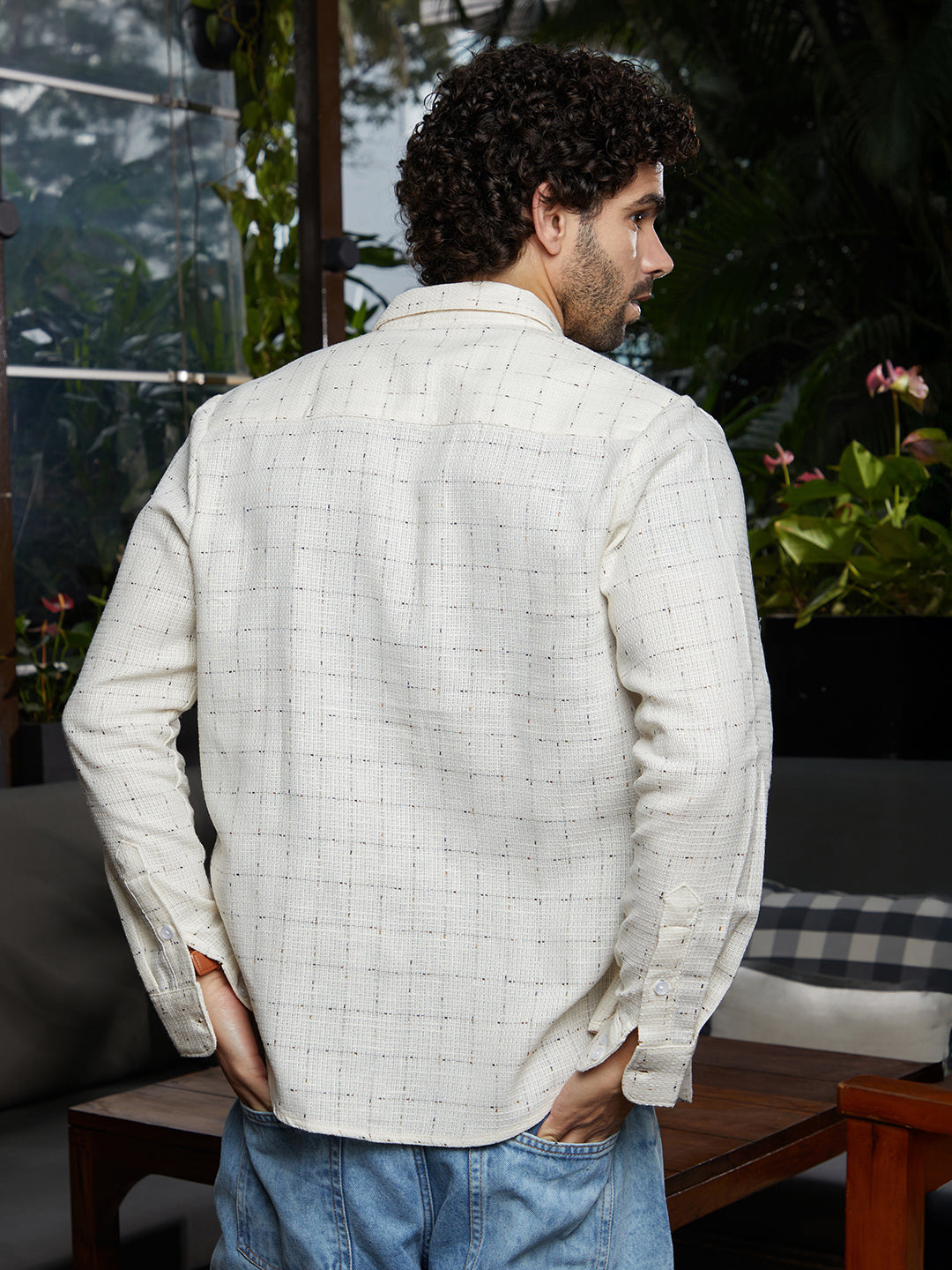 Ditsy Grid Shirt