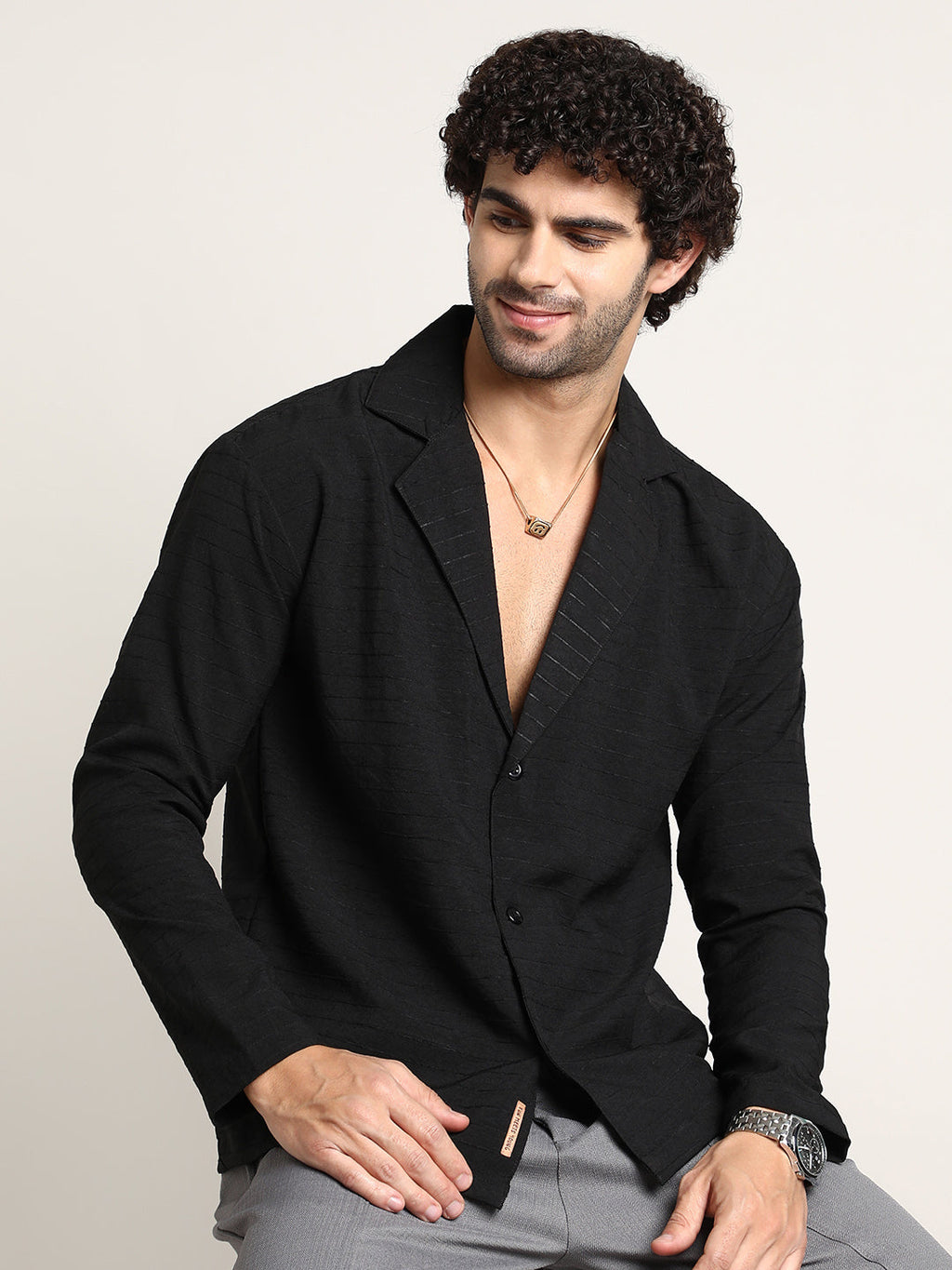 Striped Cuban Shirt