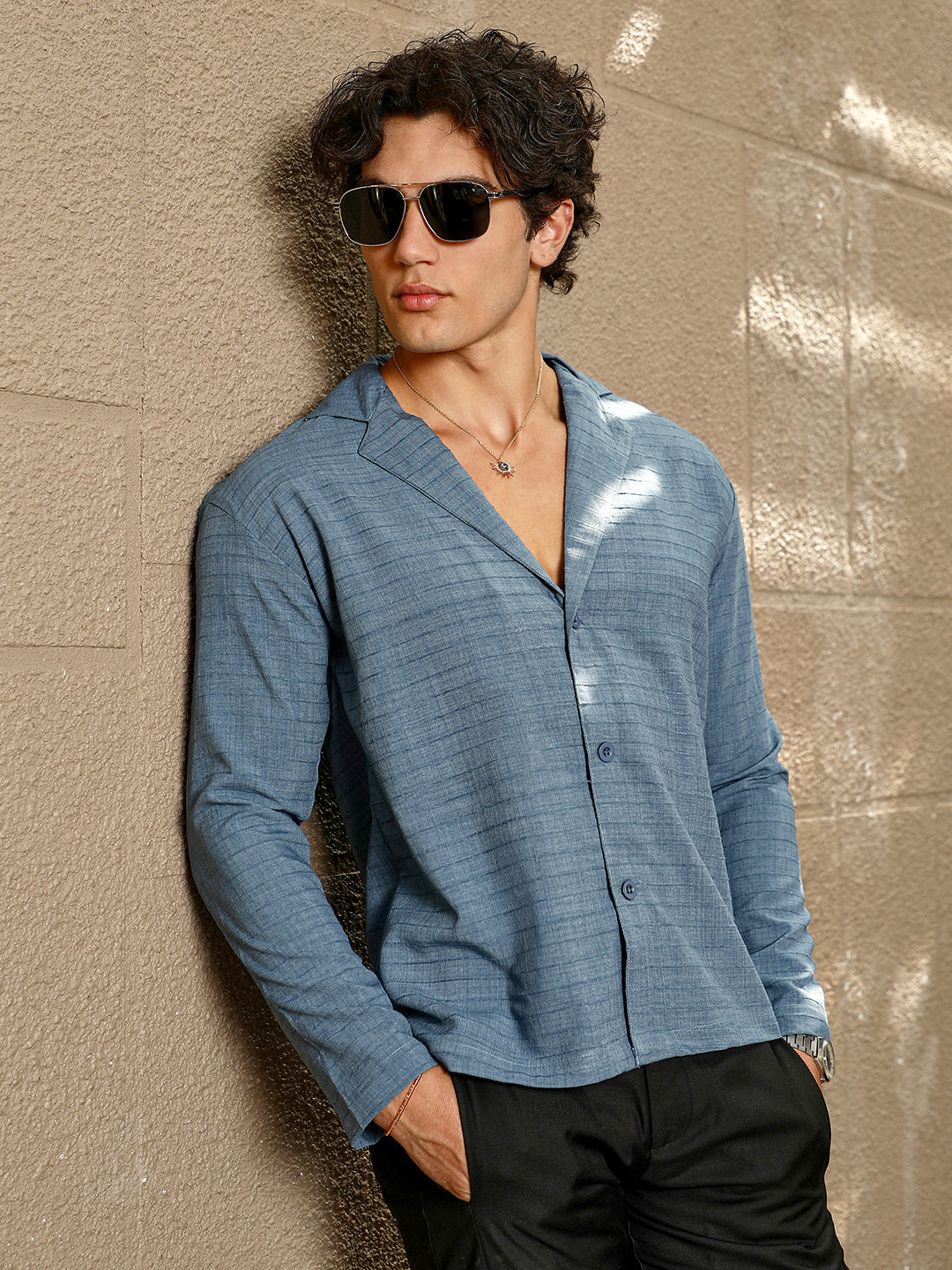 Striped Cuban Shirt