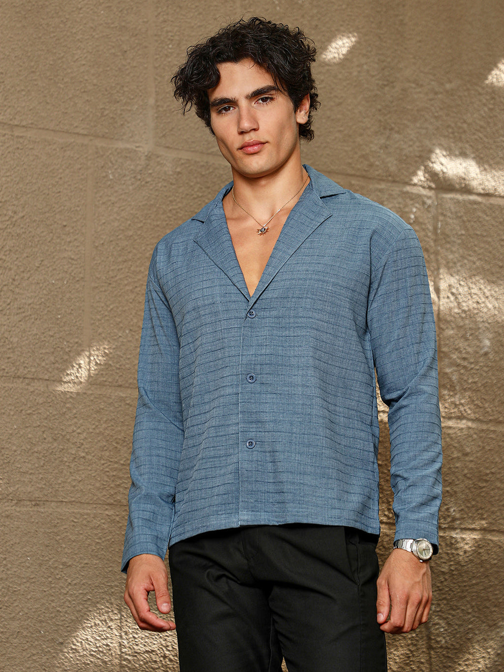 Striped Cuban Shirt