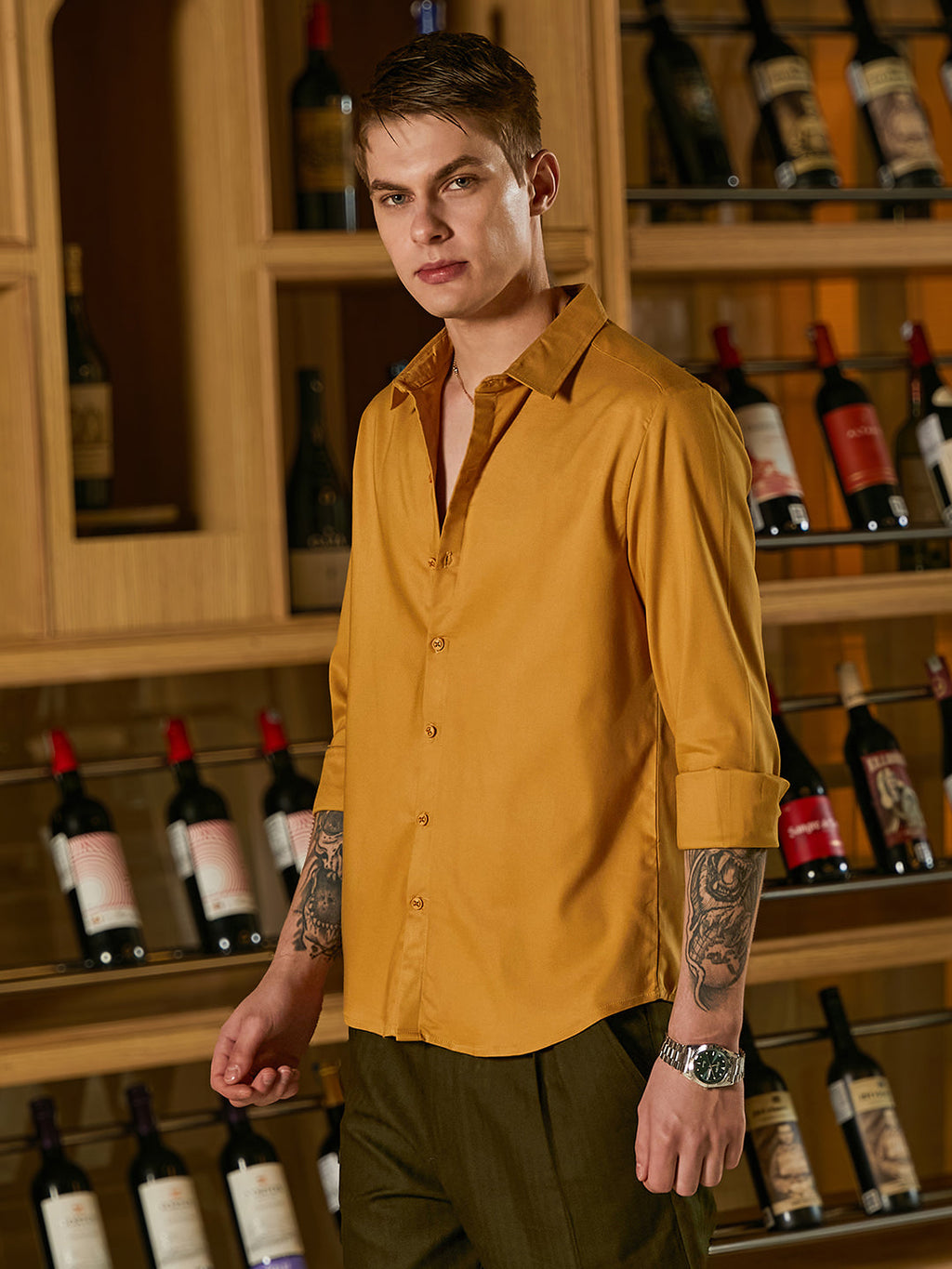 Solid Lustre Shirt