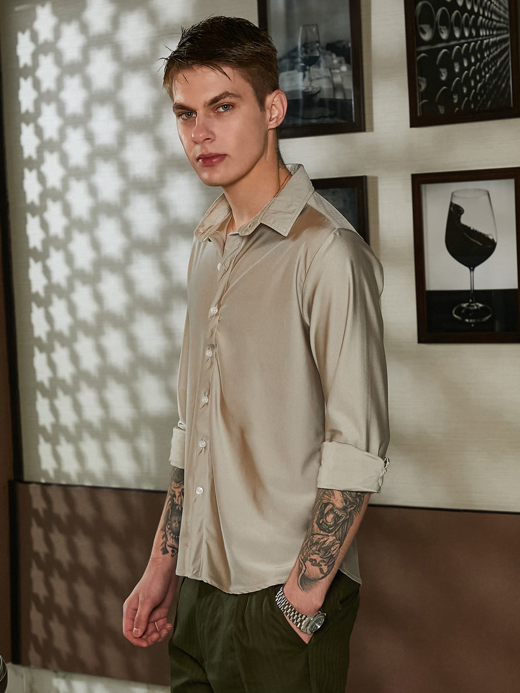 Solid Lustre Shirt