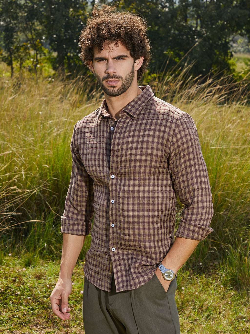 Bi-Check Shirt