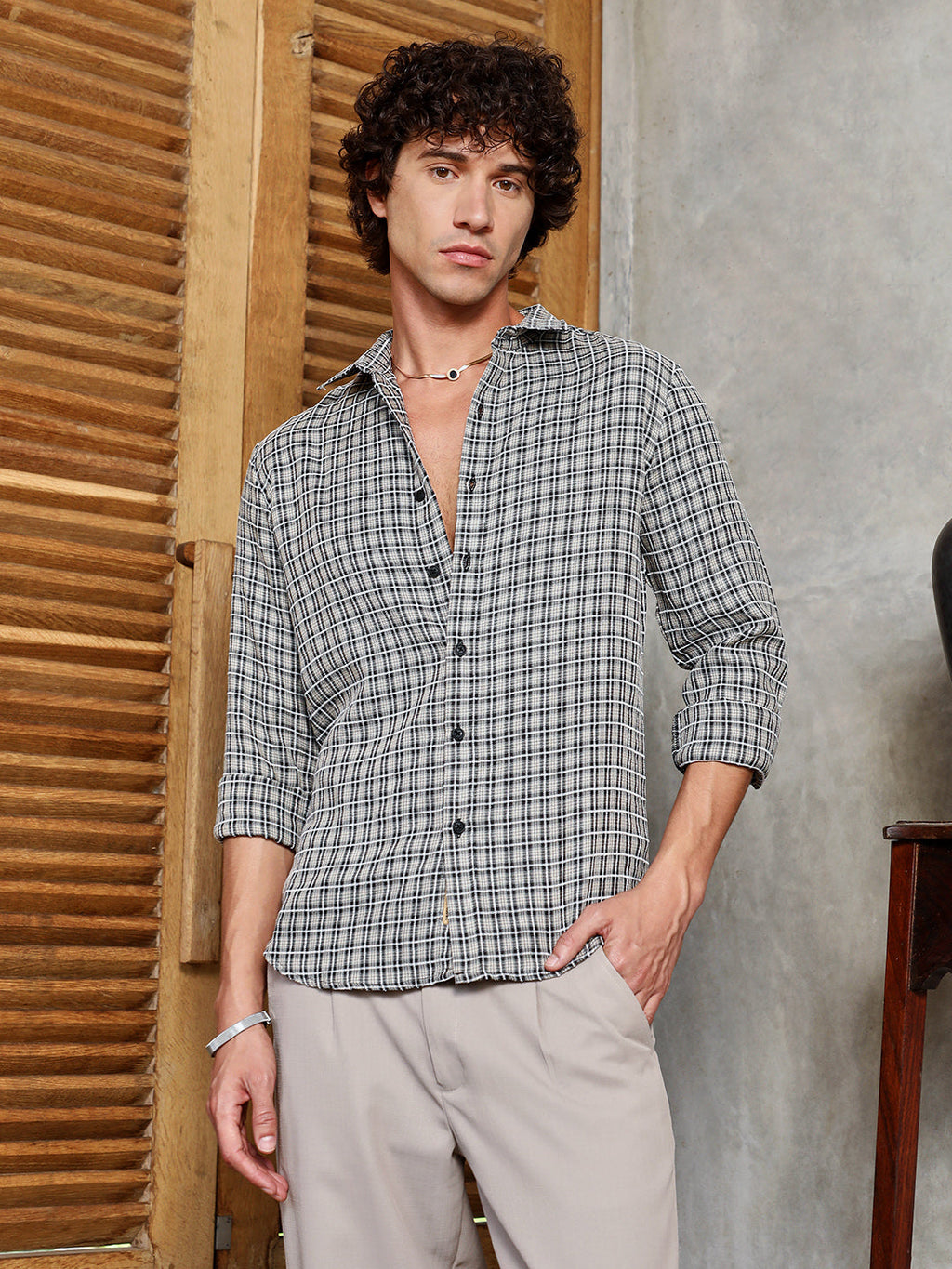 Bi-Check Shirt