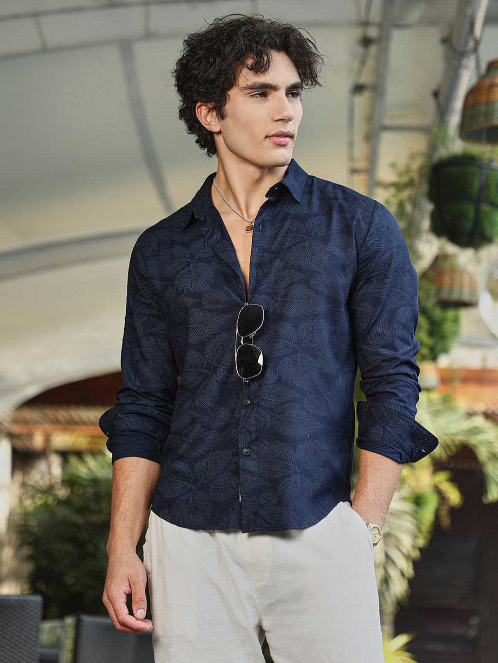 Shadowed Foliage Shirt
