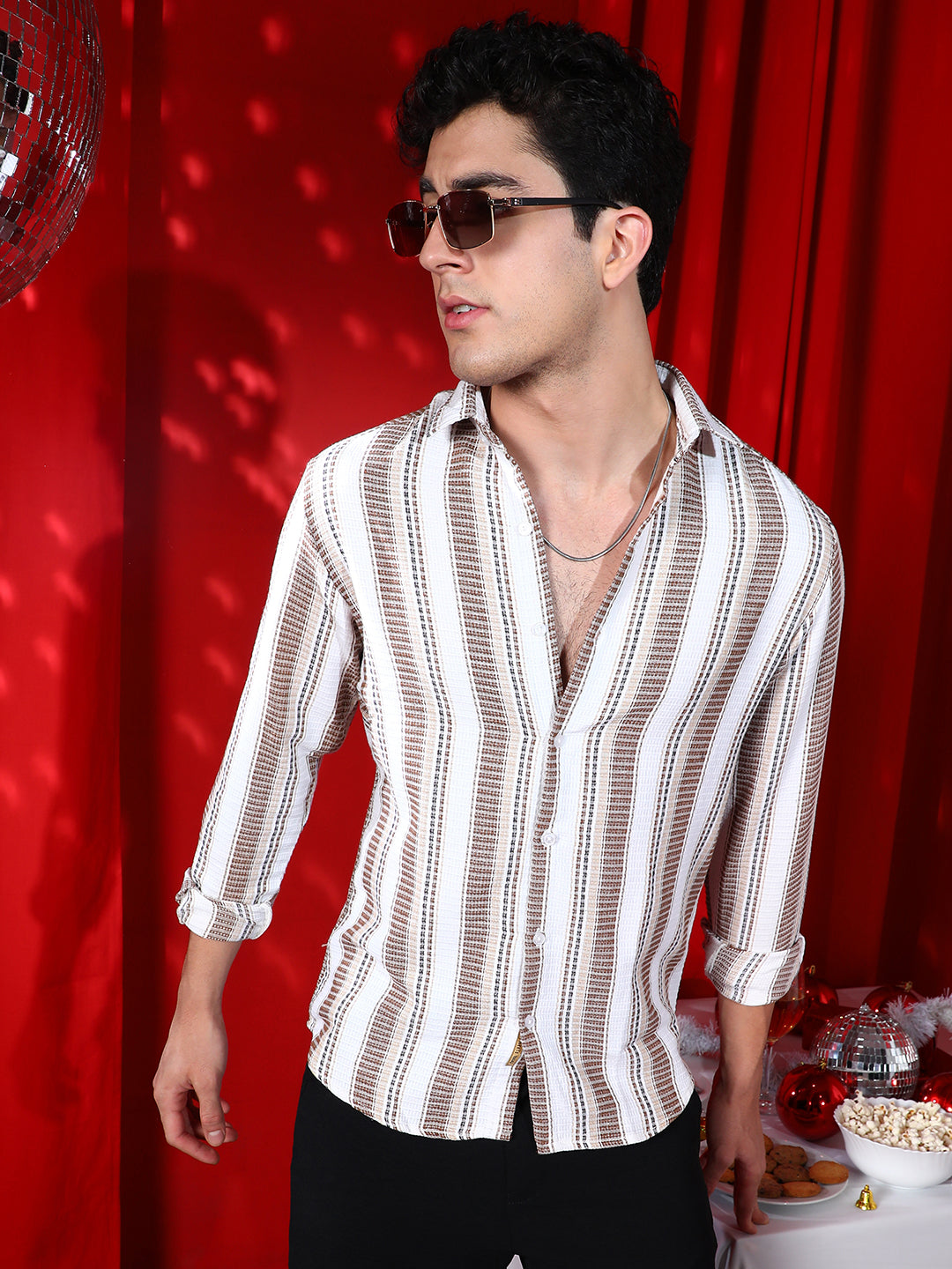 Indie-Striped Shirt