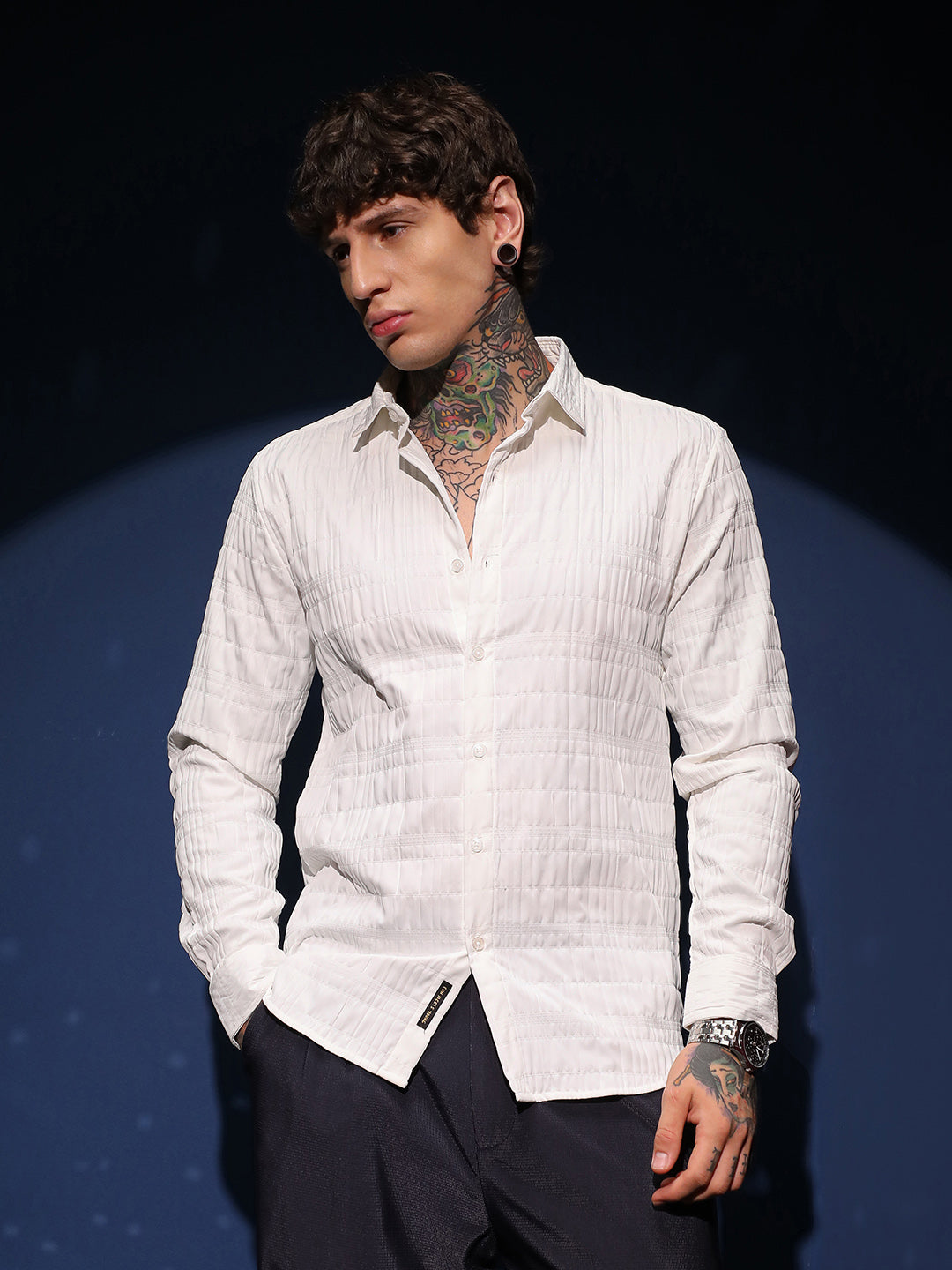 Grid-Tactile Shirt