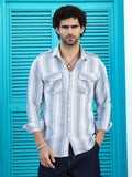 Nomad-Striped Utility Shirt
