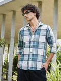 Overlaping Check Shirt