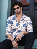 Vivid-Bloom Tactile Shirt