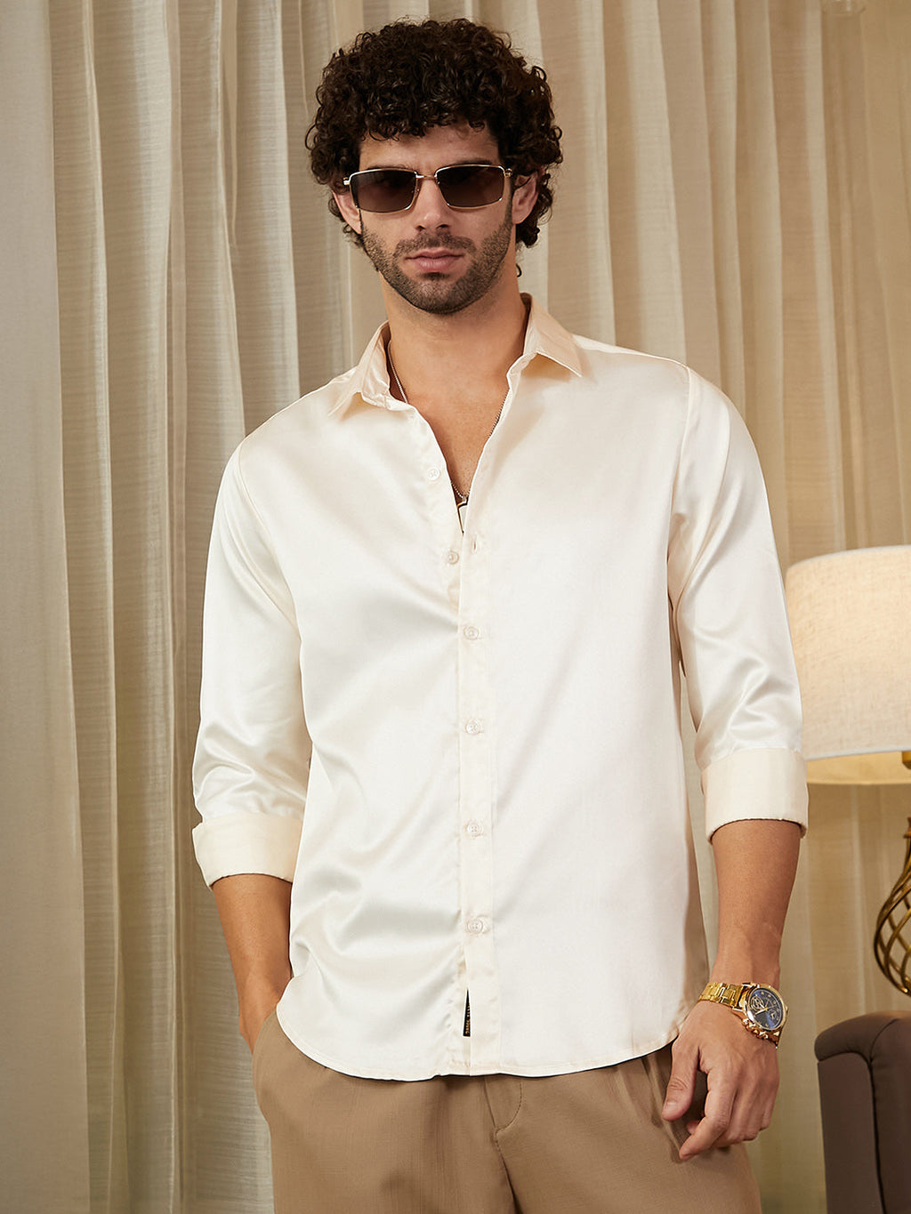 Satin Lustre Shirt