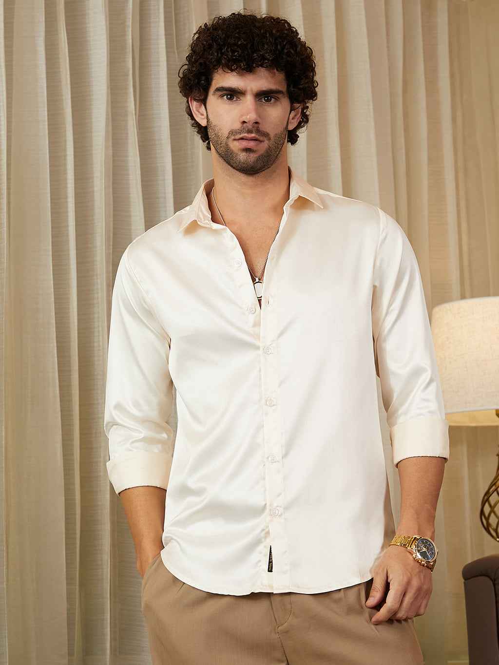Satin Lustre Shirt