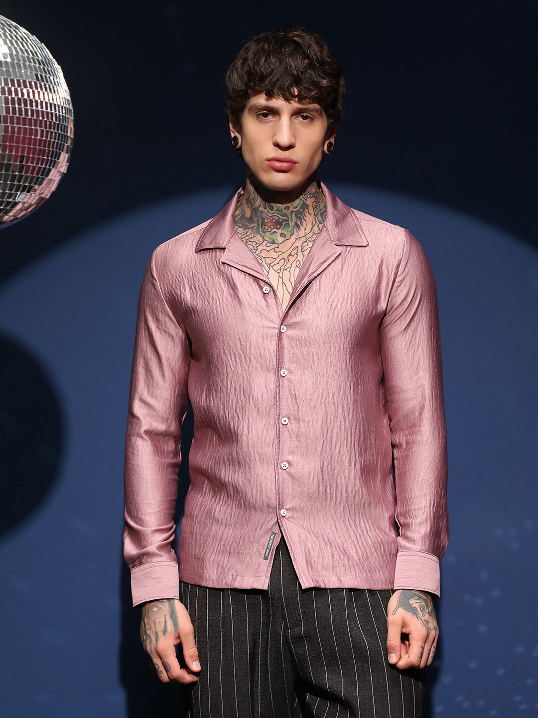 Satin Cuban Shirt