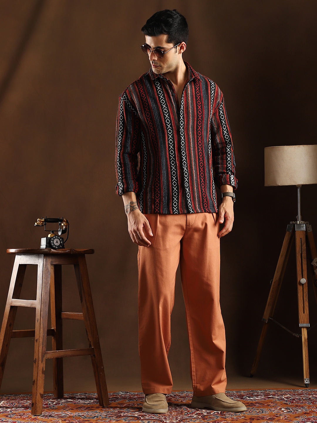 Folk-Weave Shirt