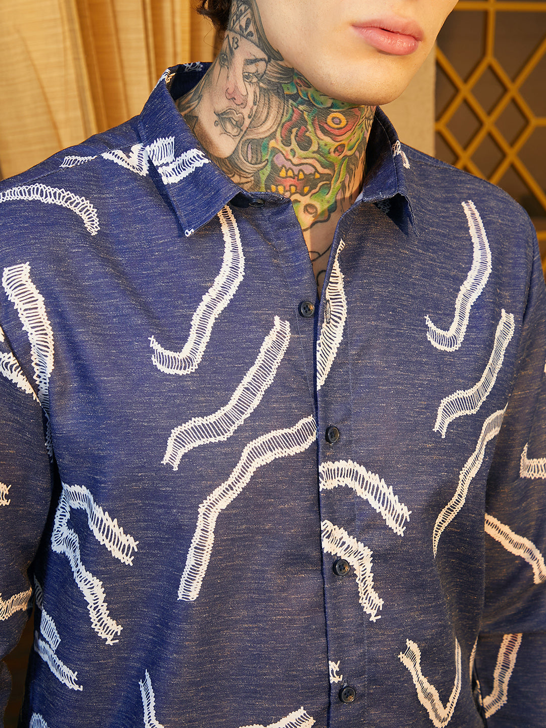 Cross-Stitch Crawler Shirt