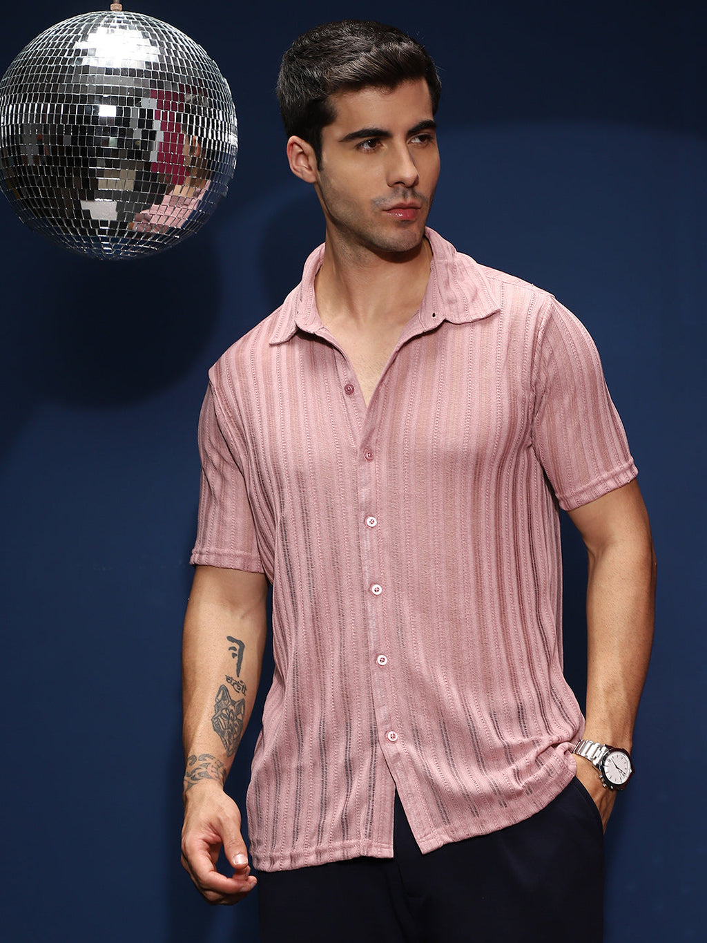 Ridge Knit Shirt
