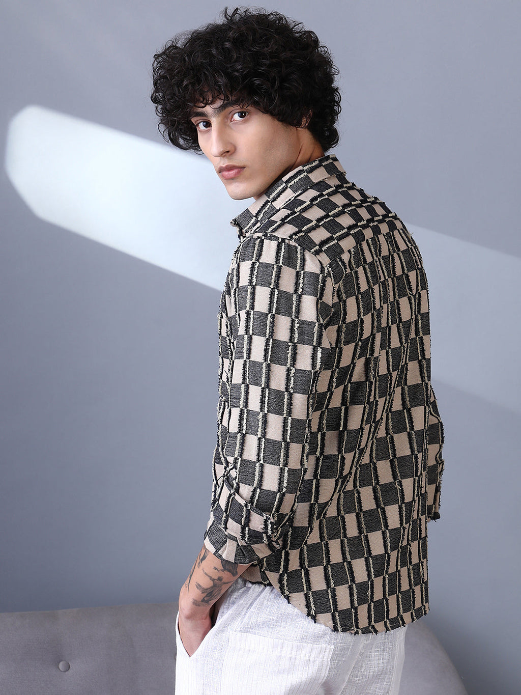 Block-Edge Shirt