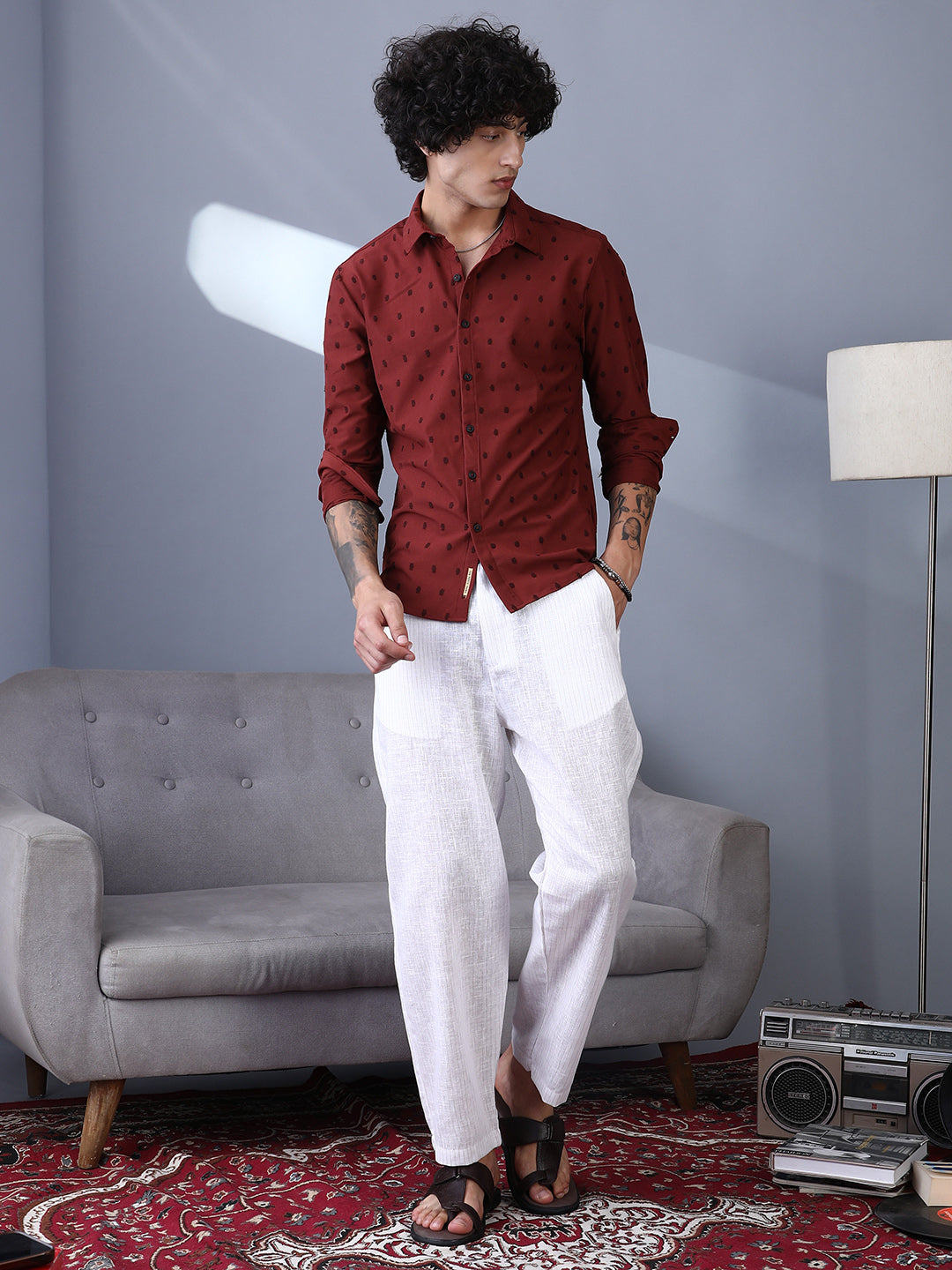 Polka-Tactile Shirt
