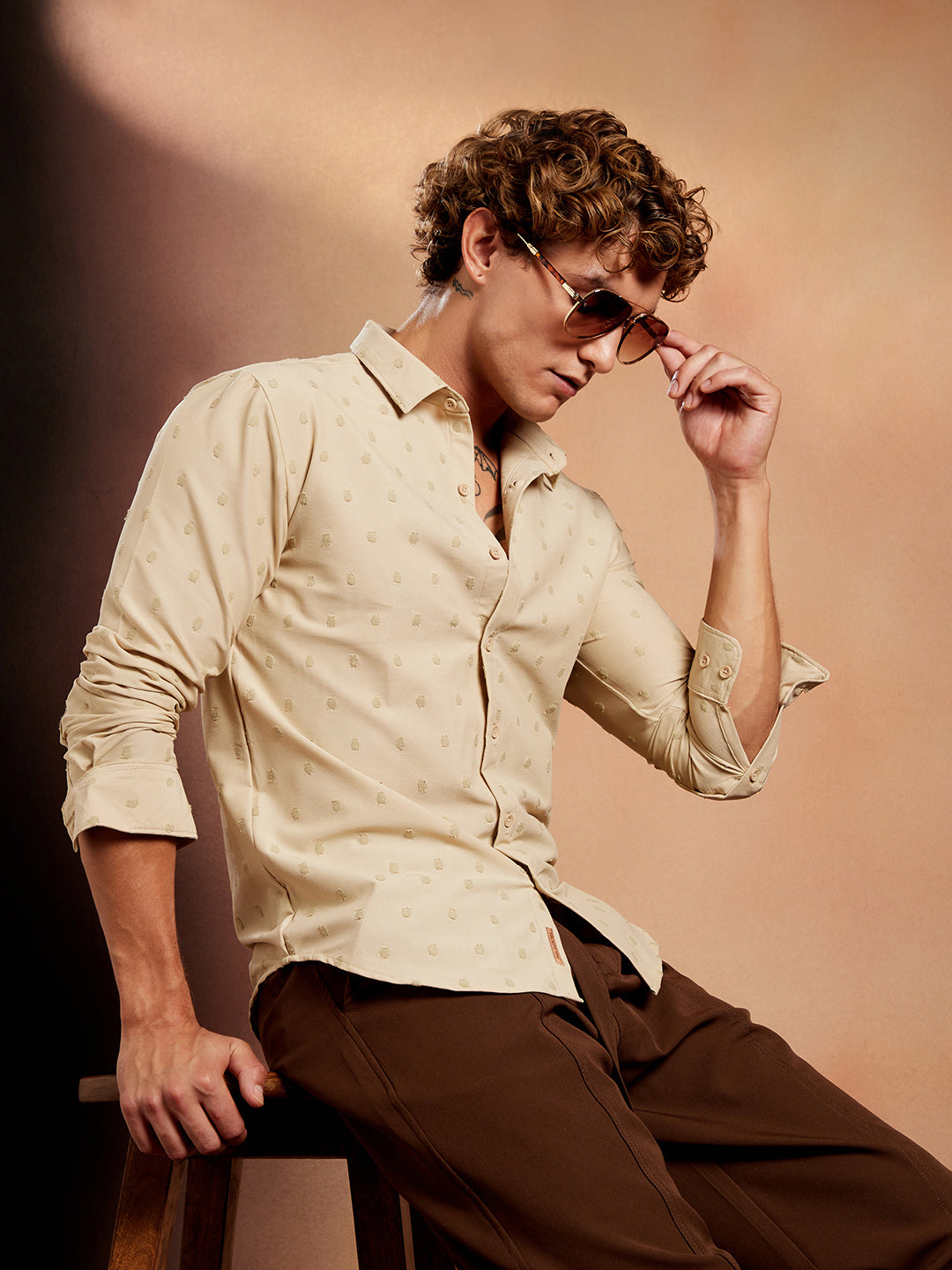 Polka-Tactile Shirt