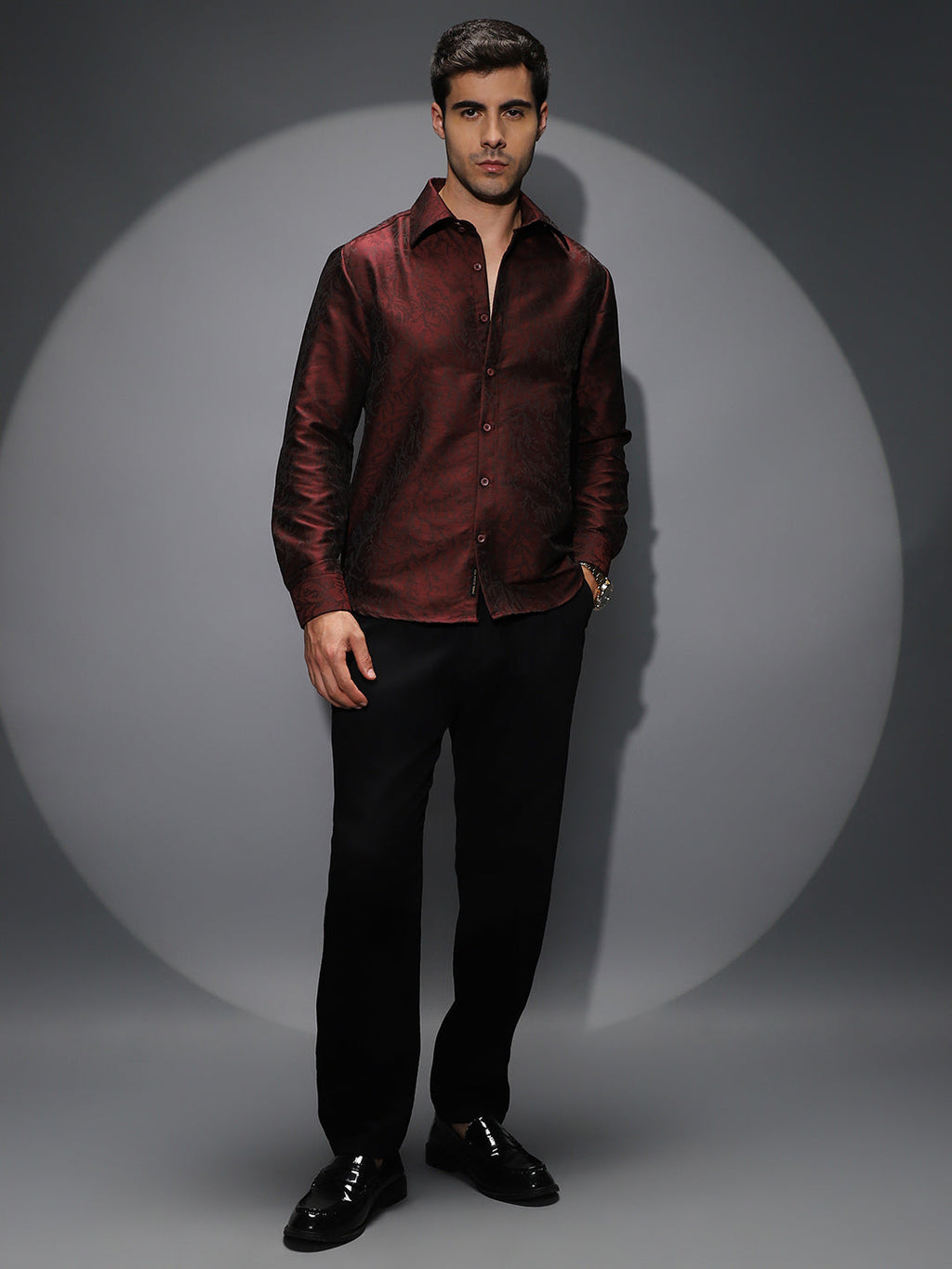 Foliage-Woven Shirt