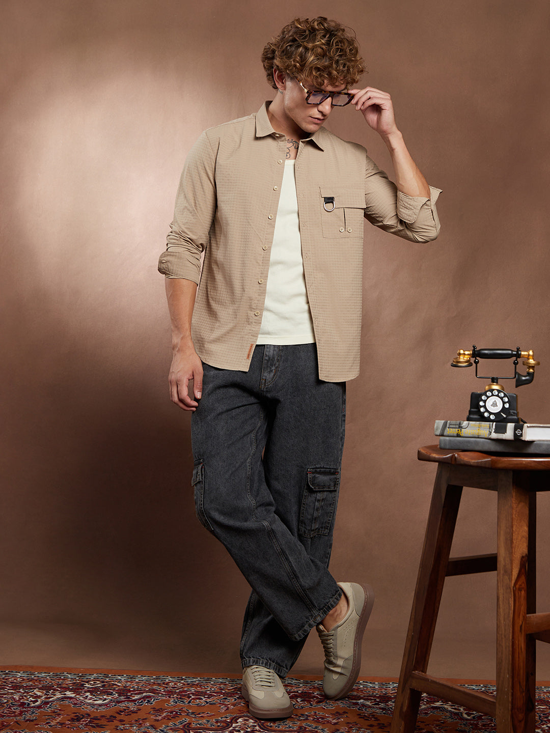 Grid-Utility Shirt