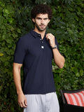 Seamless Waffle Polo T-Shirt