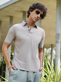 Seamless Waffle Polo T-Shirt